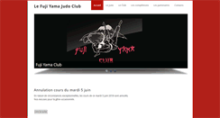 Desktop Screenshot of fujiyama-judo-club.fr